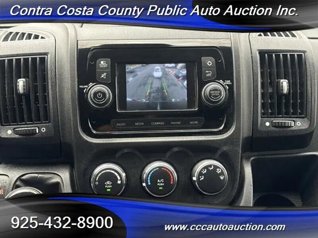 2018 Ram ProMaster Cargo Van Low Roof 136" WB