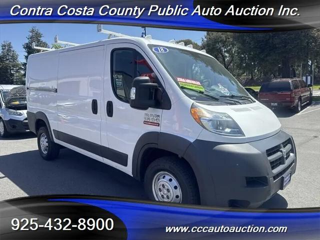2018 Ram ProMaster Cargo Van Low Roof 136" WB