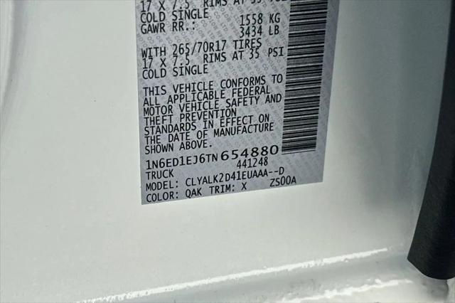 2026 Nissan Frontier Crew Cab PRO-X 4x2