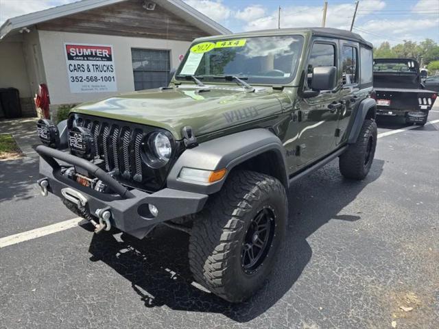 2021 Jeep Wrangler Willys Sport 4x4 for sale in Bushnell, FL