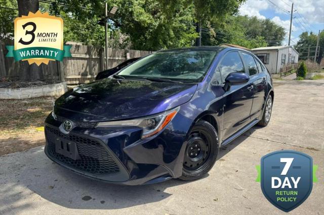 2021 Toyota Corolla LE for sale in Houston, TX