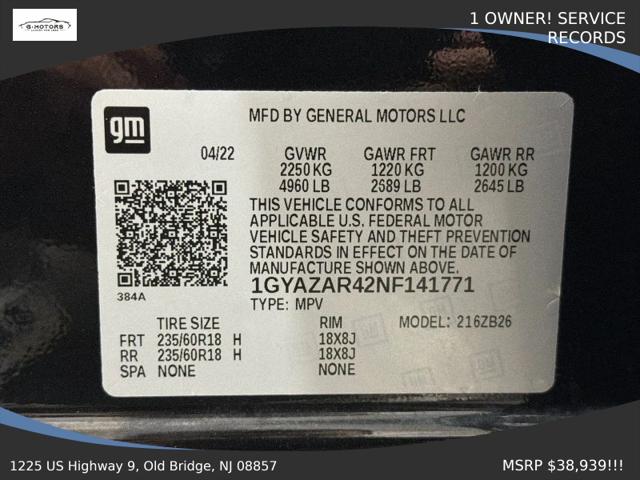 2022 Cadillac XT4 FWD Luxury