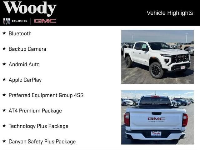 2026 GMC Canyon AT4, 4WD