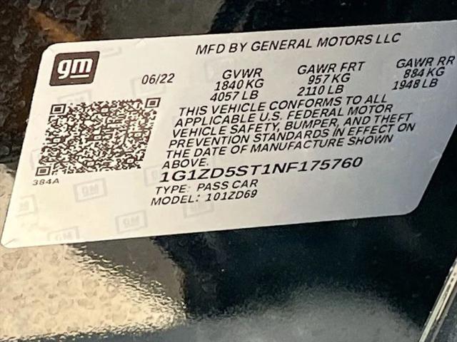 2022 Chevrolet Malibu FWD LT