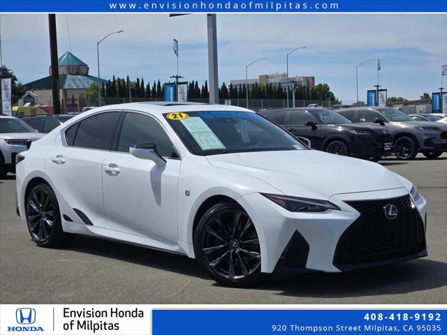 2021 Lexus IS 350 F SPORT for sale in Milpitas, CA