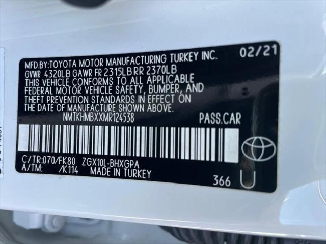 2021 Toyota C-HR XLE
