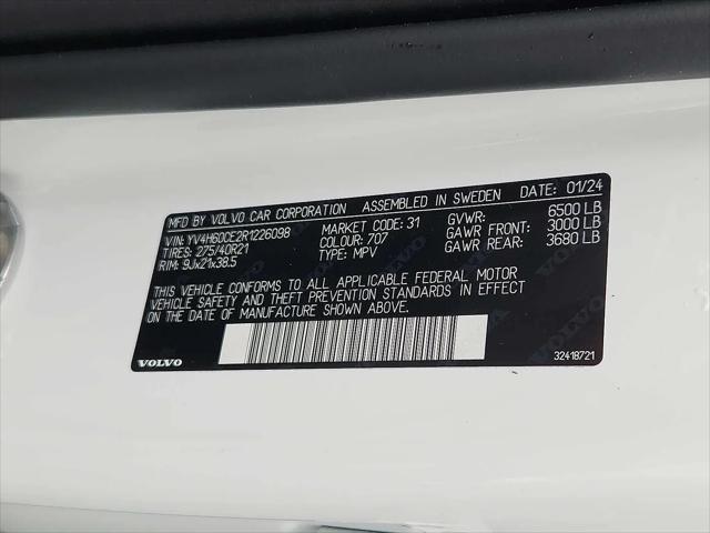 2024 Volvo XC90 Recharge T8 Plus Bright Theme 7-Seater
