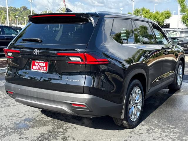 2026 Toyota Grand Highlander Platinum