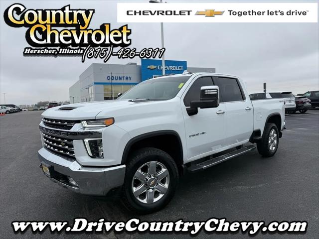 2021 Chevrolet Silverado 2500HD 4WD Crew Cab Standard Bed LTZ for sale in Herscher, IL