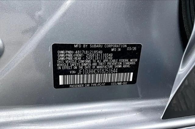 2026 Subaru Impreza RS