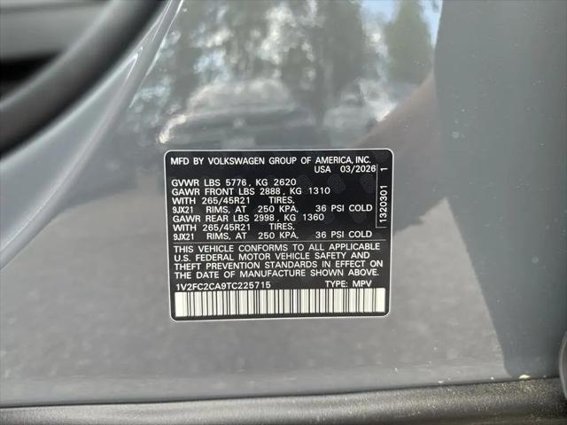 2026 Volkswagen Atlas Cross Sport SEL Premium R-Line