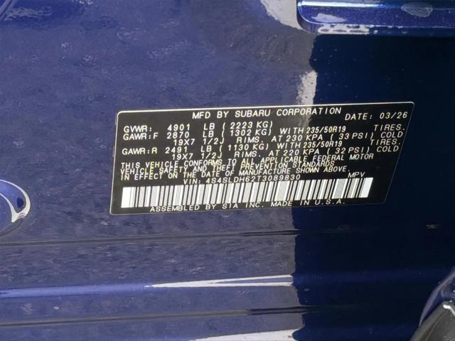 2026 Subaru Forester Sport