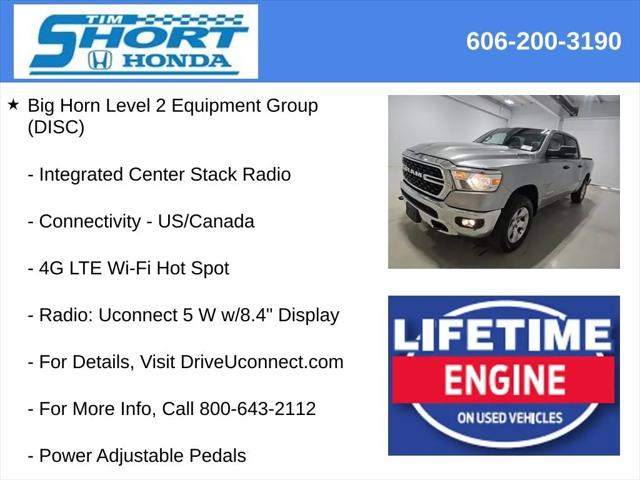 2023 Ram 1500 Big Horn Crew Cab 4x4 57 Box