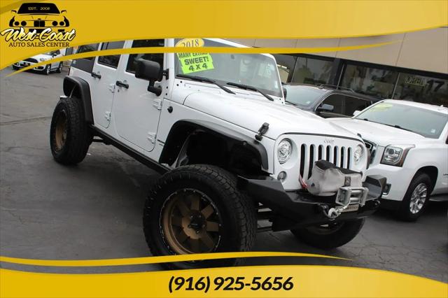2018 Jeep Wrangler JK Unlimited Rubicon 4x4 for sale in Sacramento, CA