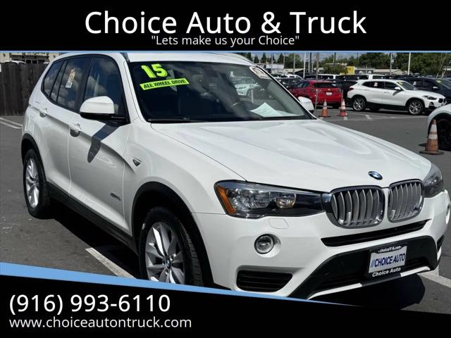 2015 BMW X3 xDrive28i for sale in Sacramento, CA