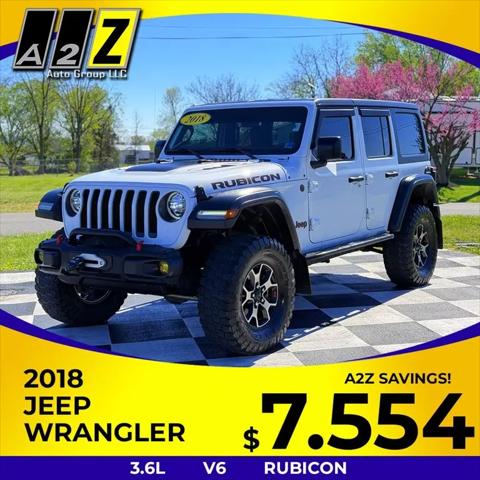 2018 Jeep Wrangler Unlimited Rubicon 4x4 for sale in Winchester, VA