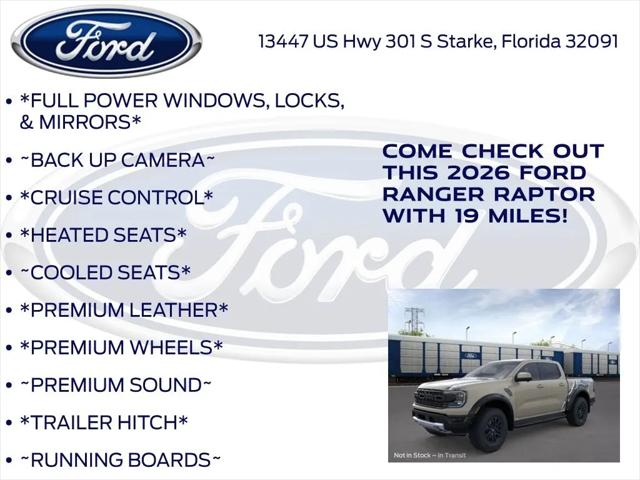 2026 Ford Ranger Raptor