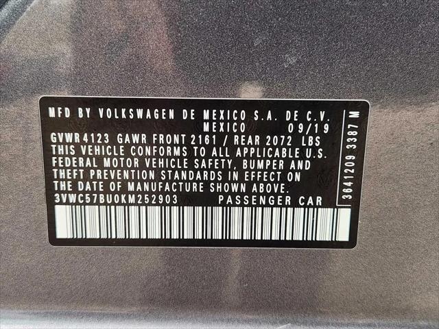 2019 Volkswagen Jetta 1.4T SE