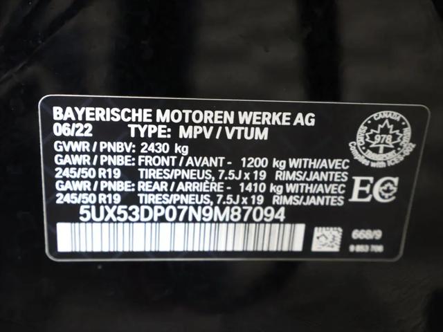 2022 BMW X3 xDrive30i