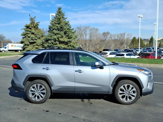 Used 2021 Toyota RAV4 Limited with VIN 2T3N1RFV9MC145549 for sale in Burnsville, Minnesota