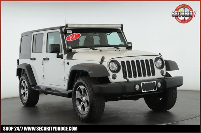 2017 Jeep Wrangler Unlimited Sahara 4x4 for sale in Amityville, NY