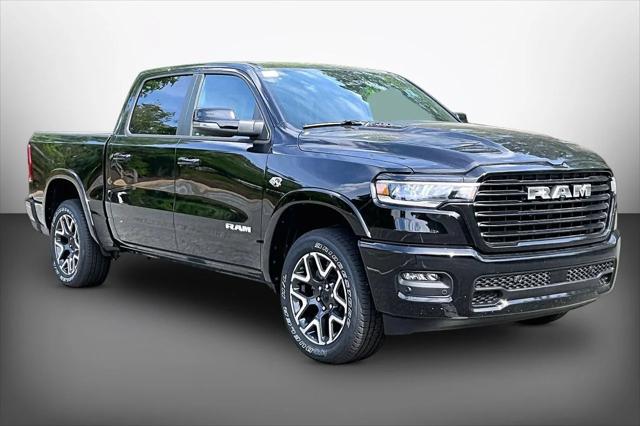 New 2026 Diamond Black Crystal Pearl-Coat Exterior Paint RAM LARAMIE image 2