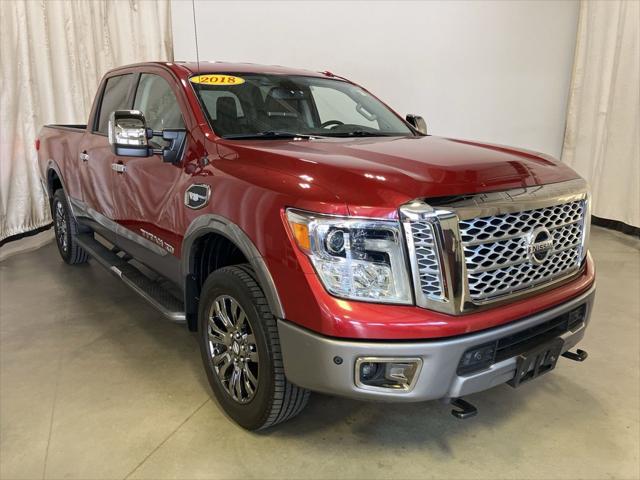 2018 Nissan Titan XD Platinum Reserve Gas for sale in Milford, NH