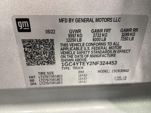 2022 Chevrolet Silverado 3500HD 4WD Crew Cab Long Bed LT