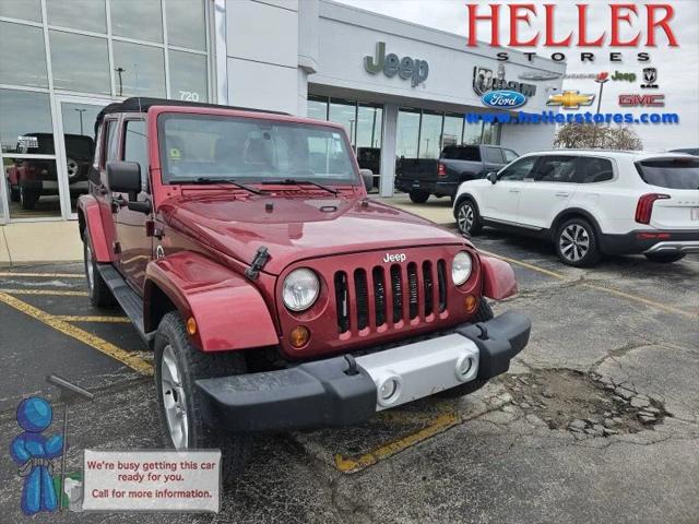 2013 Jeep Wrangler Unlimited Sahara for sale in Pontiac, IL