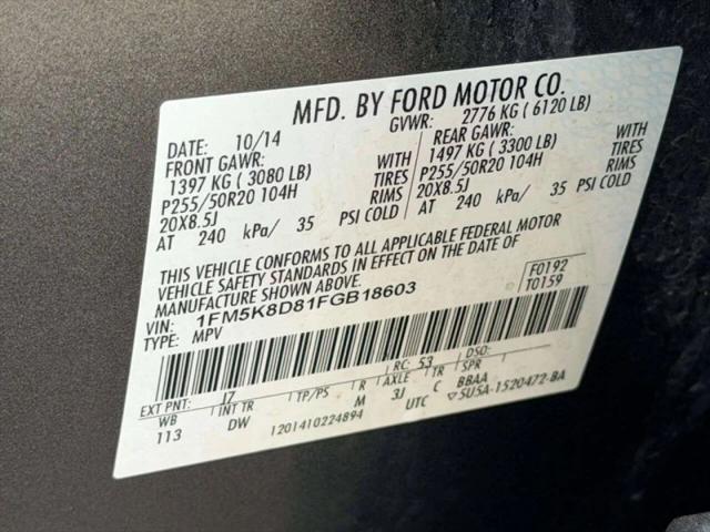2015 Ford Explorer XLT