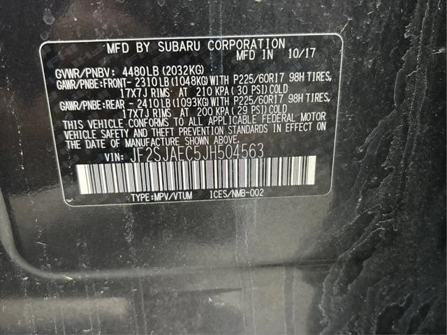 2018 Subaru Forester 2.5i Premium
