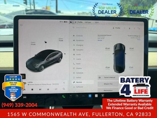 2019 Tesla Model 3 Standard Range Plus