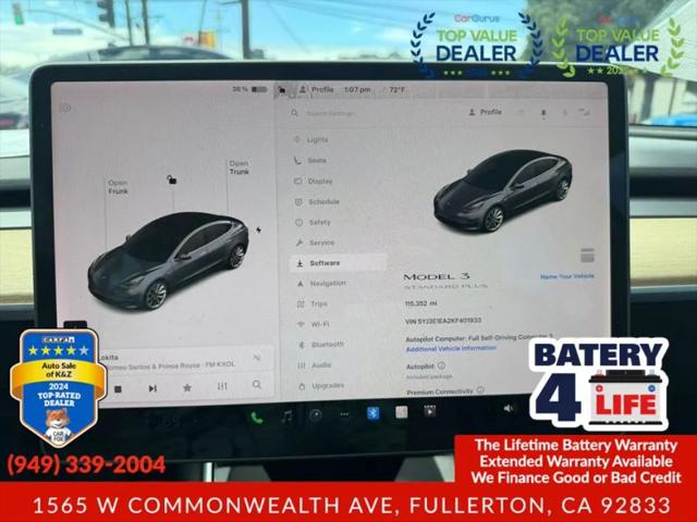 2019 Tesla Model 3 Standard Range Plus