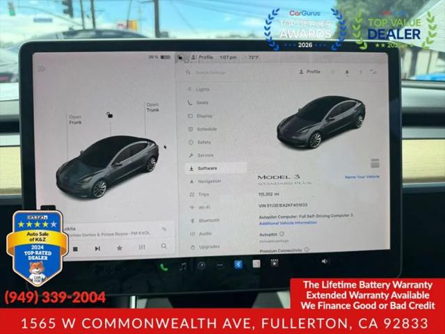 2019 Tesla Model 3 Standard Range Plus