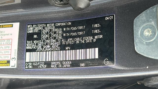 2021 Toyota 4Runner TRD Off Road