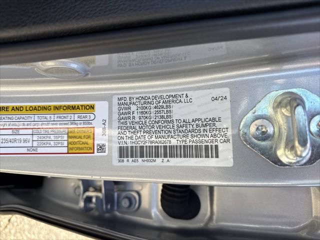2024 Honda Accord Hybrid Sport-L