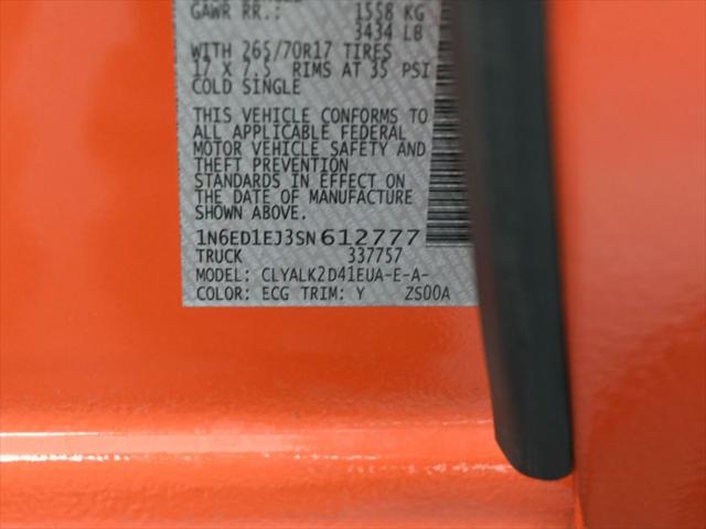 2025 Nissan Frontier Crew Cab PRO-X 4x2