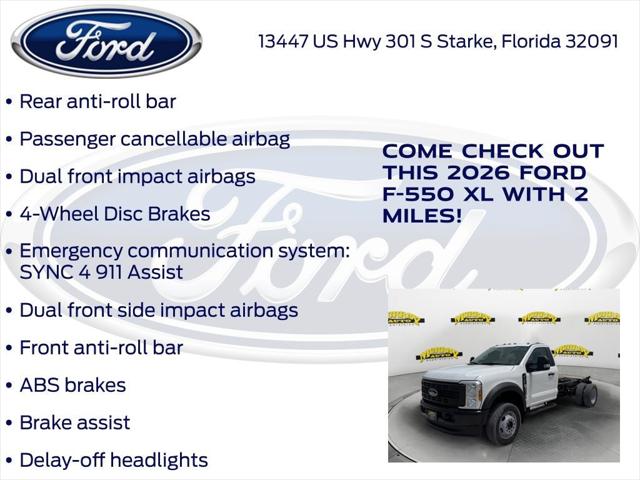 2026 Ford F-550 XL DRW