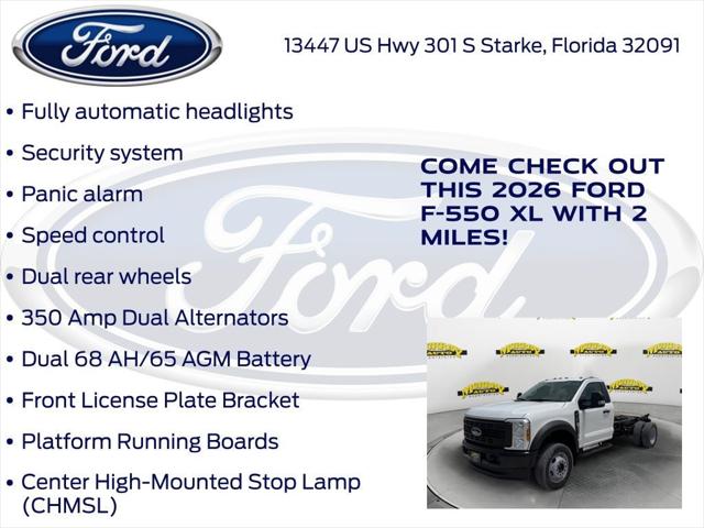 2026 Ford F-550 XL DRW