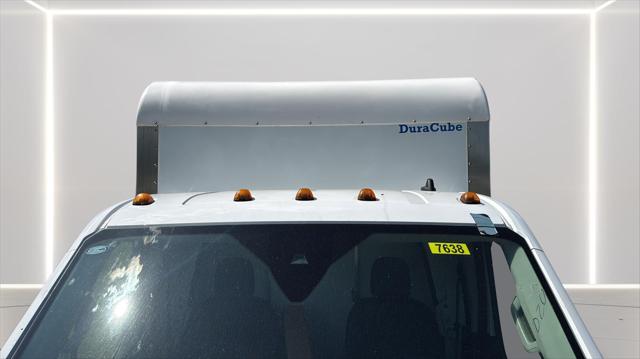 2025 Ford Transit Cutaway 10' DURACUBE ALUMINUM BODY ROLL UP DOOR BACK UP CAMERA