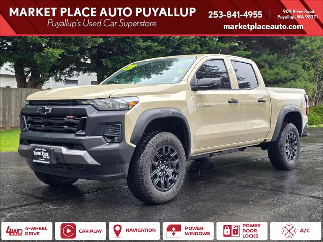 2023 Chevrolet Colorado 4WD Crew Cab Short Box Trail Boss for sale in Puyallup, WA