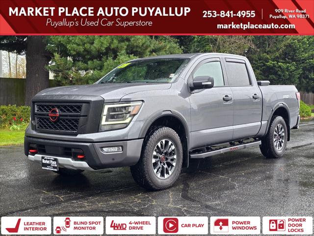 2023 Nissan Titan Crew Cab PRO-4X 4x4 for sale in Puyallup, WA