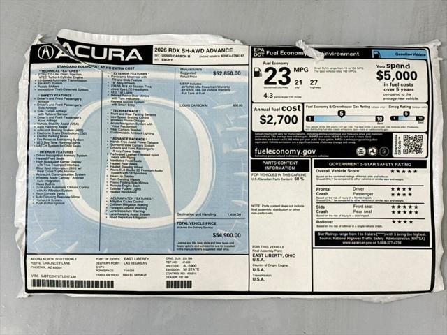 2026 Acura RDX Advance