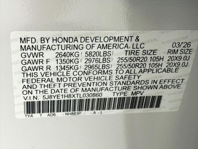 2026 Acura MDX Advance Package