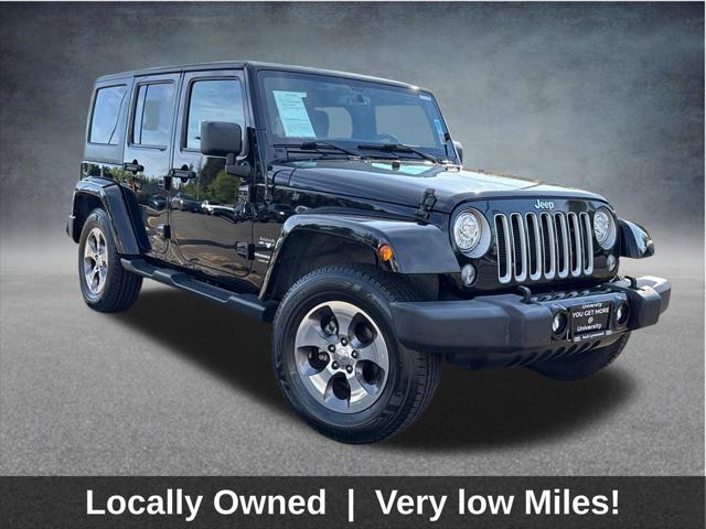 2018 Jeep Wrangler JK Unlimited Sahara 4x4 for sale in Lynnwood, WA