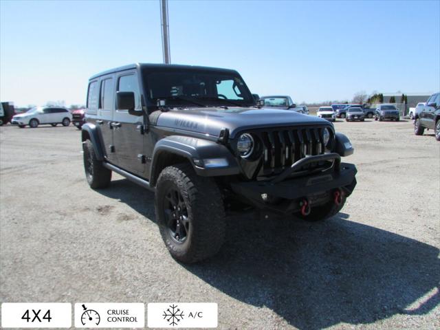 2021 Jeep Wrangler Willys 4x4 for sale in Virden, IL