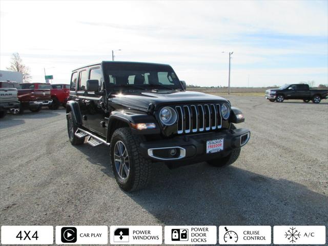 2023 Jeep Wrangler 4-Door Sahara 4x4 for sale in Virden, IL