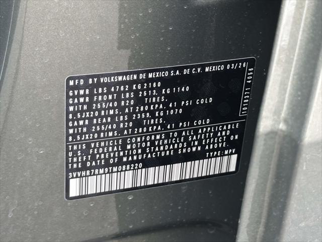 2026 Volkswagen Tiguan SE R-Line Black