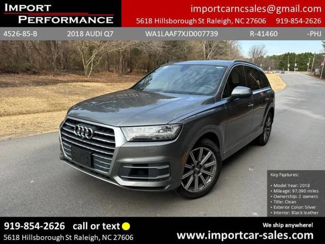 2018 Audi Q7 3.0T Premium for sale in Raleigh, NC