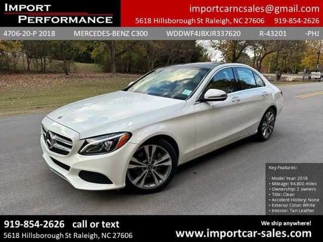 2018 Mercedes-Benz C-CLASS C 300 C 300 for sale in Raleigh, NC